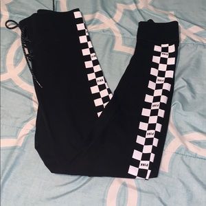 PINK Checkered Leggings